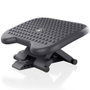 AISENS - REPOSAPIES INCLINABLE Y ALTURA AJUSTABLE, NEGRO